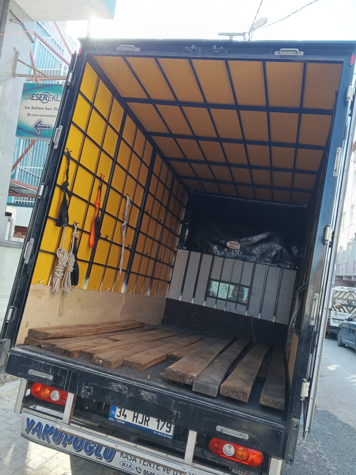Araç içi düzenli dizilim