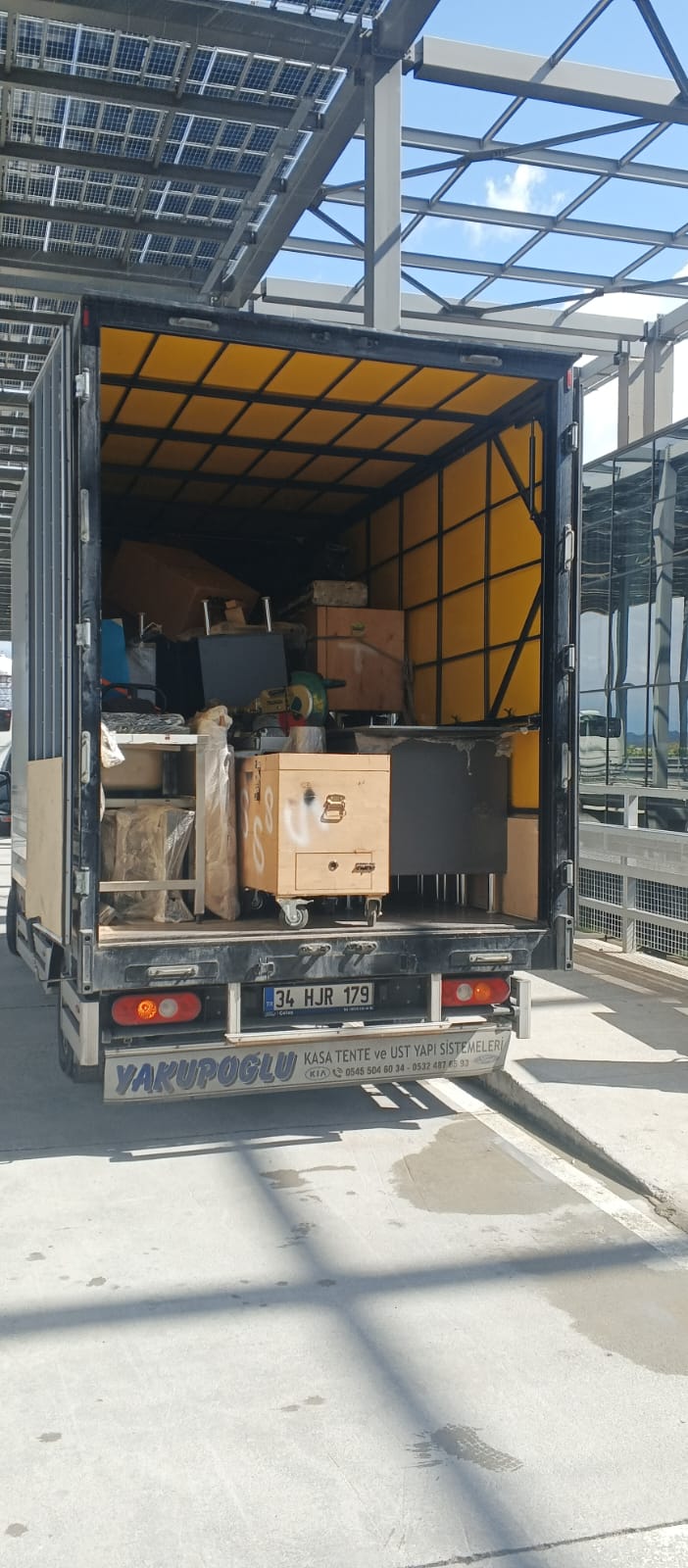 Dolaplı mobilya yükleme